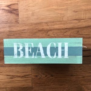 Rustic Cottage Beach Tray with six sections